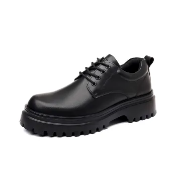 Mulinsen Derby Shoes Men's Casual Shoes Men's Black