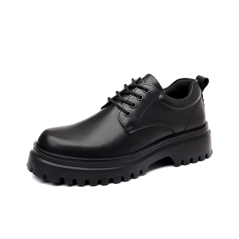 Mulinsen Derby Shoes Men's Casual Shoes Men's Black-0