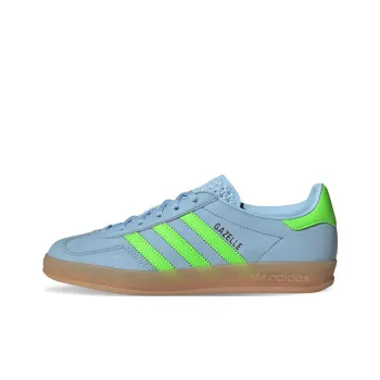 Gazelle Women's Adidas Originals Indoor 'Clear Sky Solar Green' Women's
