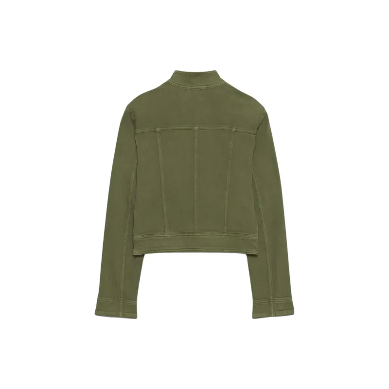 ARITZIA Sunday Best Lourdes Jacket Jackets Coats Women's Fatigue/Army Green-1