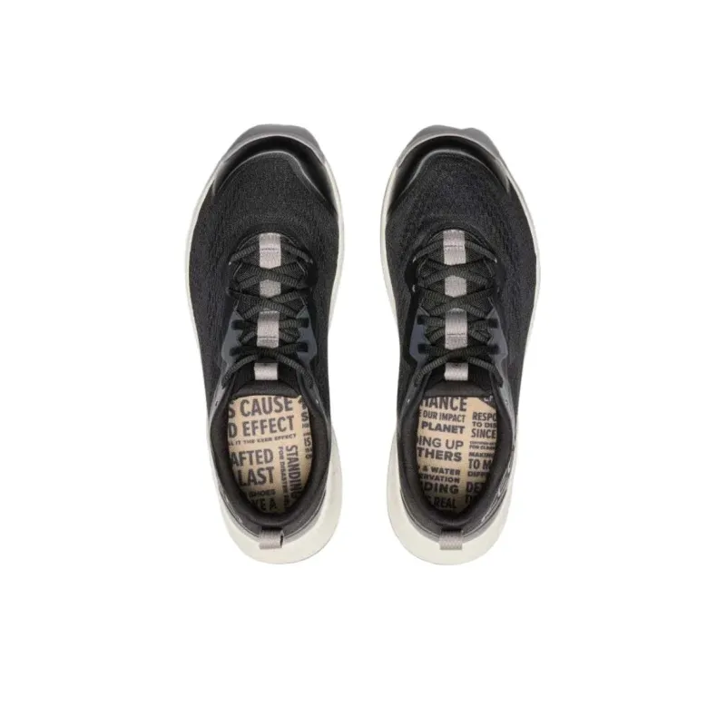 KEEN Versacore Anti Slip Wear Resistant Low Top Trekking Shoes Men's Black Gray Color-3