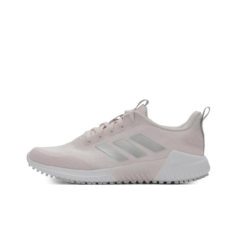 Adidas Edge Runner Slip-Resistant Low-Top Running Shoes Women's Pink-0