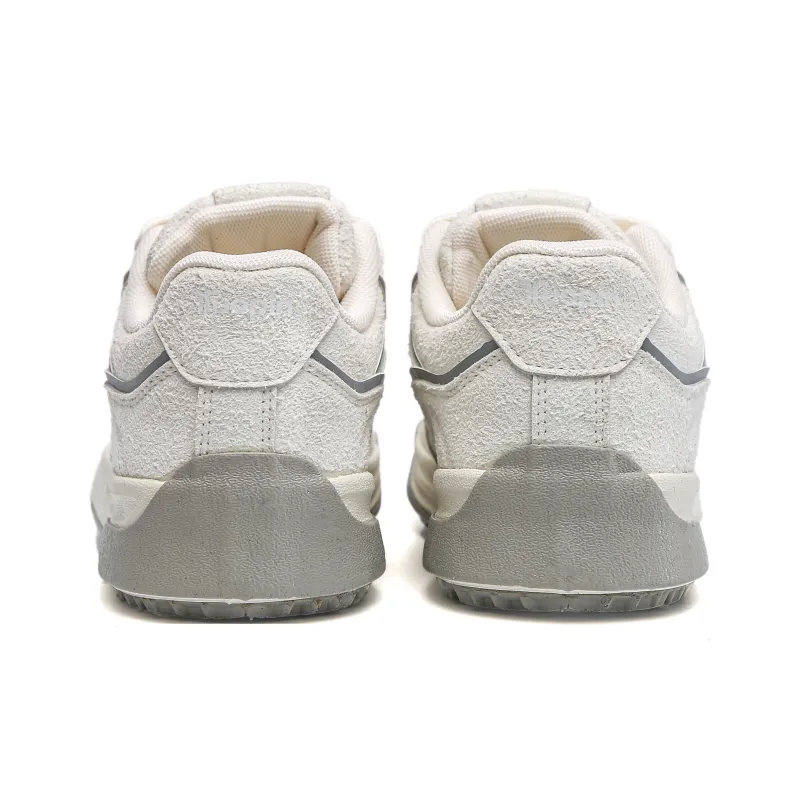 TUOPIN Anti-Slip Wear-Resistant Low-Top Skateboard Shoes Women's Beige-2