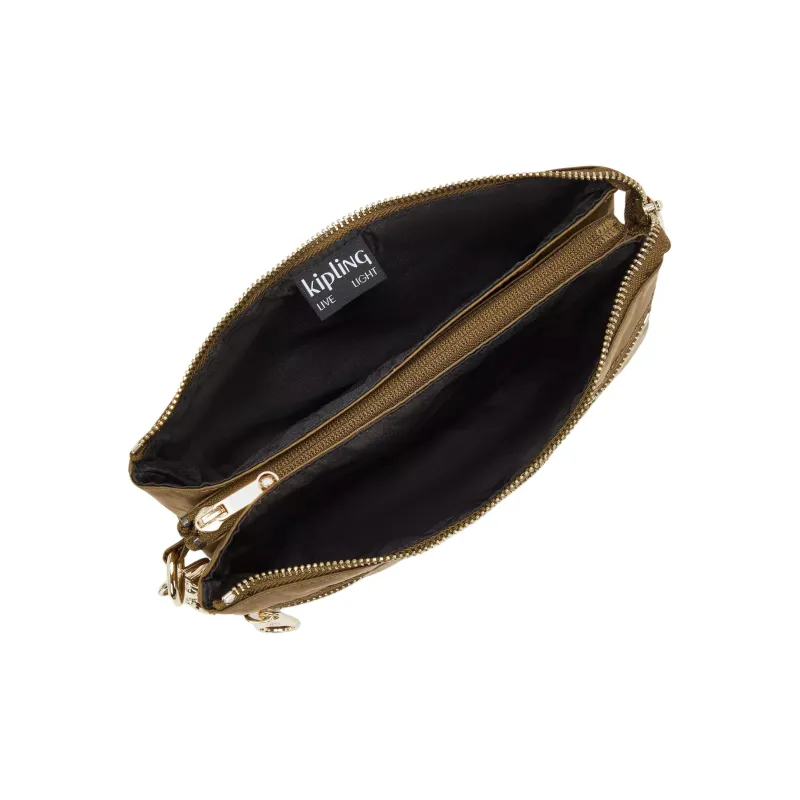 Kipling Nylon Crossbody Bag Women's Brown-3