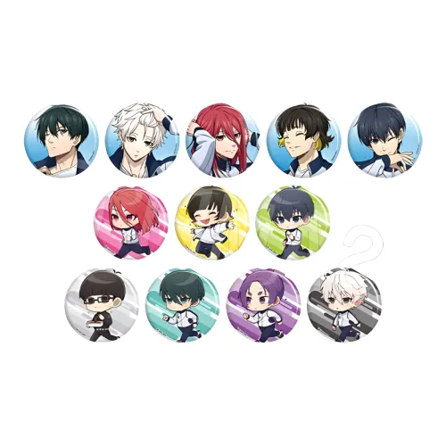 Animate Blue Lock Anime Edition Trading Card Random Gold Foil Training Version Badges