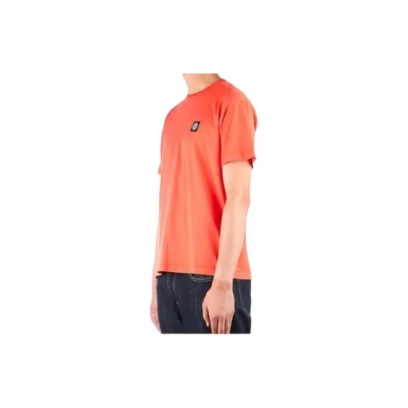 STONE ISLAND T Shirt Men's Orange-3