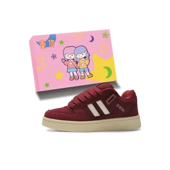 LIANGHUO Skateboard Shoes Unisex Low Top Red