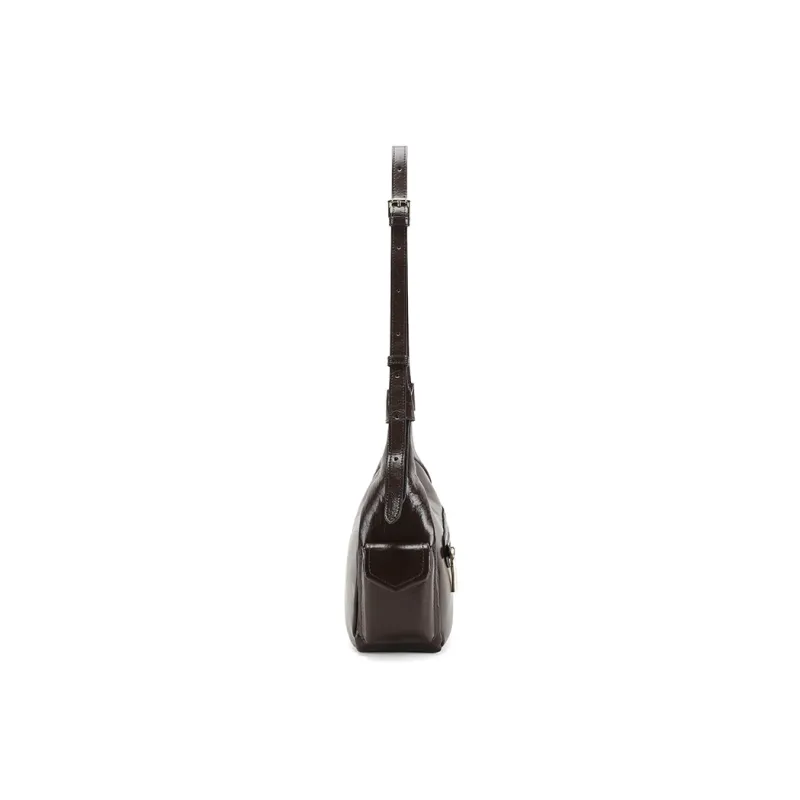 PIERRE CARDIN Cow Leather Crossbody Bag, Shoulder Bag Regular Women's Black/Brown/Chocolate-15