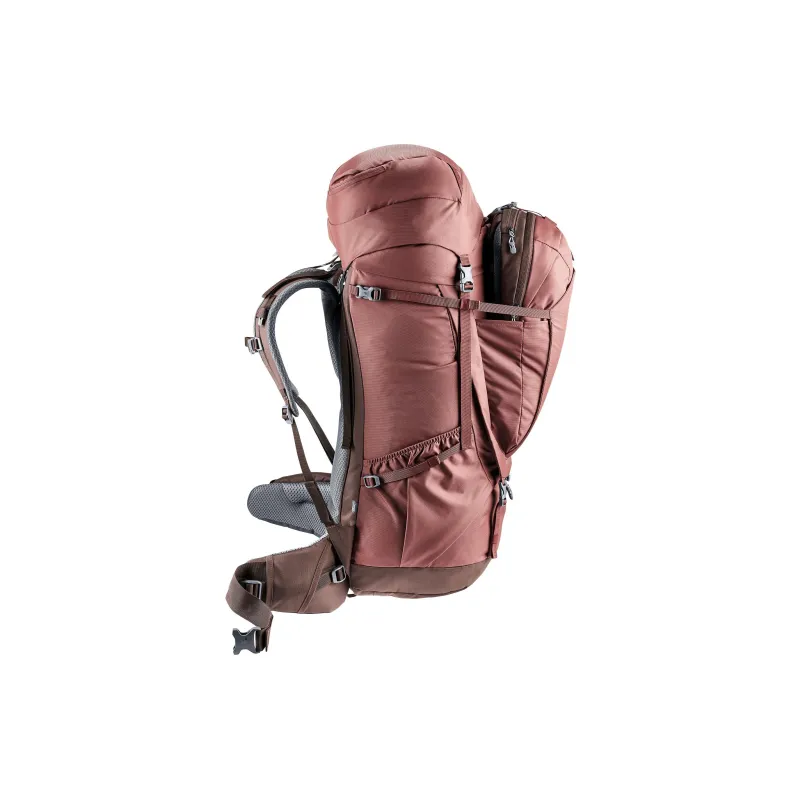 DEUTER Recycled Polyamide Outdoor Hiking Bag Backpacks Women's Caspian Sea Dried Grapes-4