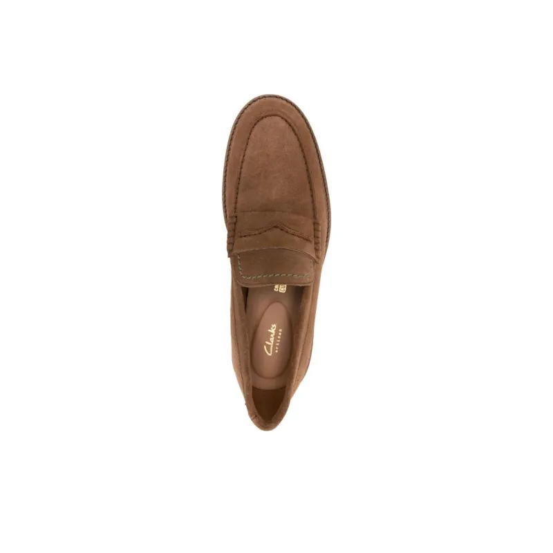 Clarks Atticus LTSlip Suede Loafers-4