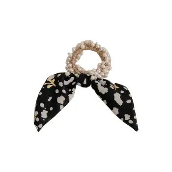 Connect The Past And The Present. Fabric Hair Tie Women's