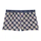 Navy Plaid Print/Marine Blue