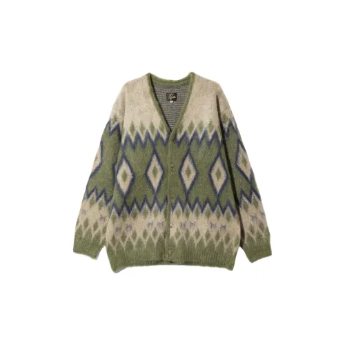 Needles Patterned-jacquard Cardigan