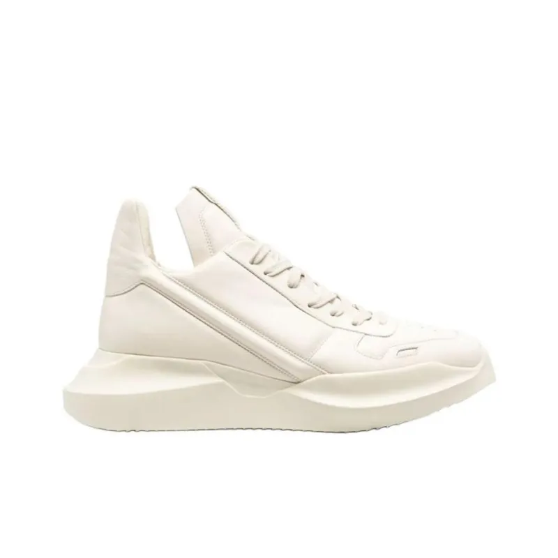 RICK OWENS Geth Runner Leather Sneakers-1