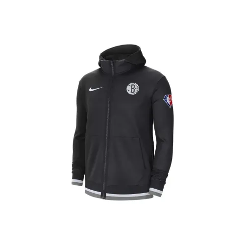 Nike NBA Brooklyn Nets Showtime Dri-Fit Full-Zip Hoodie 