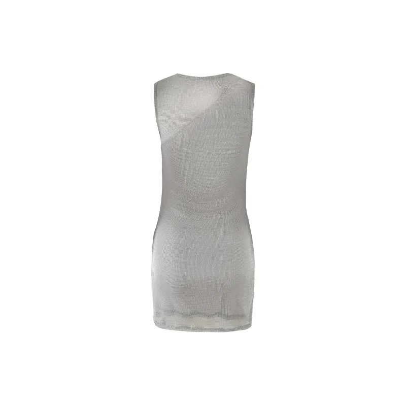 Tiger Mist AZELMA DRESS Sleeveless Dress Women's Silver-1