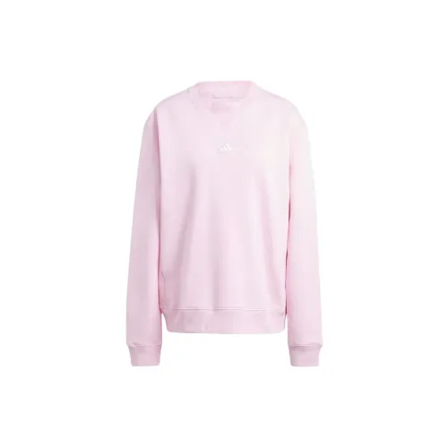 Adidas Lounge Sweatshirts Women's Pink