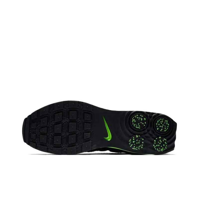 Nike Shox Gravity Series Anti-Slip Wear-Resistant Low-Top Running Shoes Unisex Black Green-5