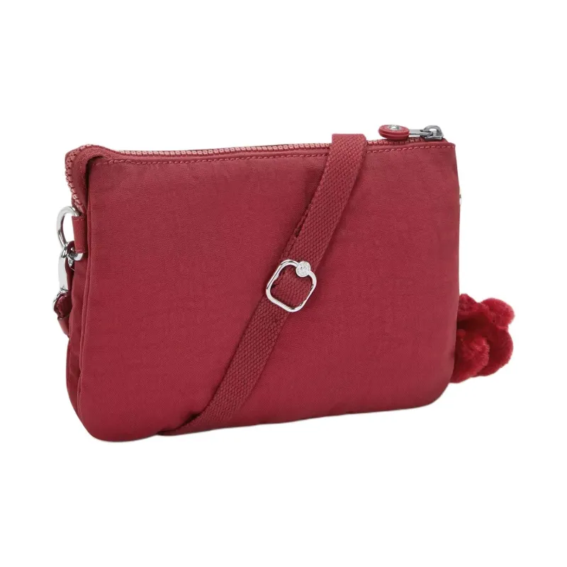 Kipling Nylon Shoulder Bag, Crossbody Bag Women's Stylish Red-2