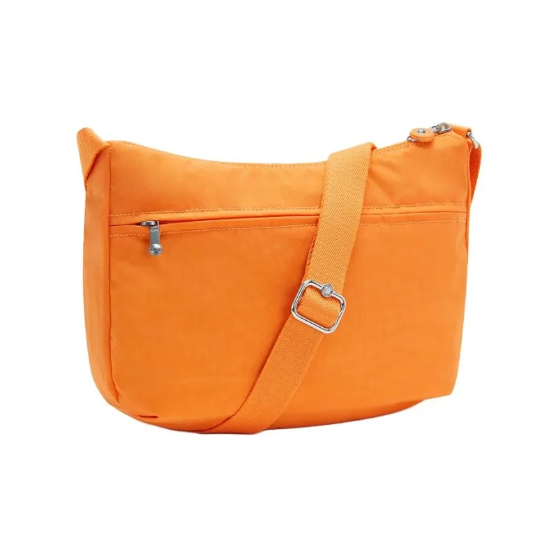 Kipling Nylon Shoulder Bag, Crossbody Bag Unisex Orange-2