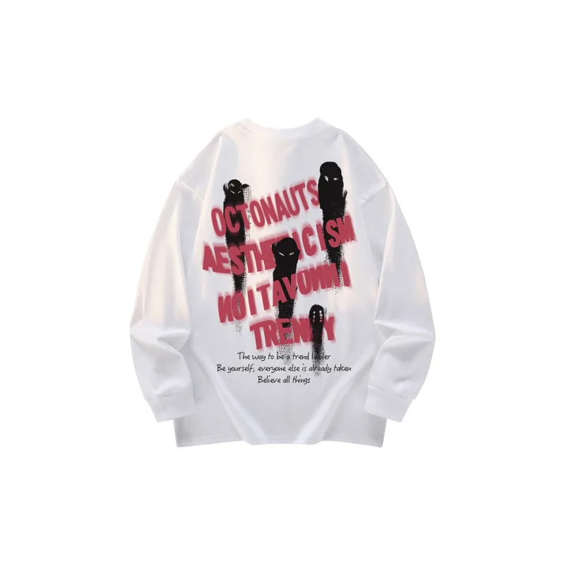 Small Columns Under The Sea Long Sleeved T Shirts Unisex-1