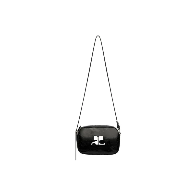 Courrèges Reedition Camera Bag 'Black'-0