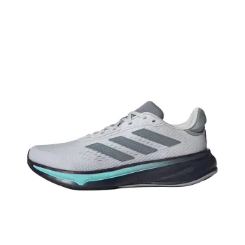 Adidas Response Super Anti Slip Wear Resistant Low Top Casual Running Shoes Men's Gray