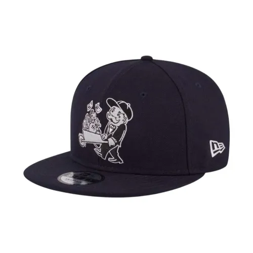 New Era Cotton Baseball Caps Unisex Navy Blue