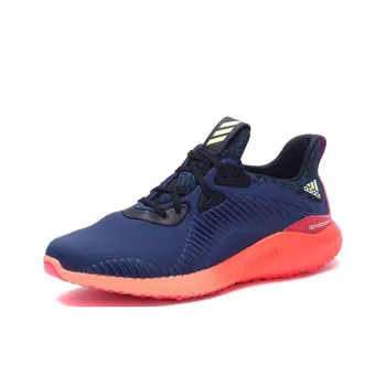 Adidas AlphaBounce Anti-Slip Wear-Resistant Low-Top Running Shoes Women's Dark Blue