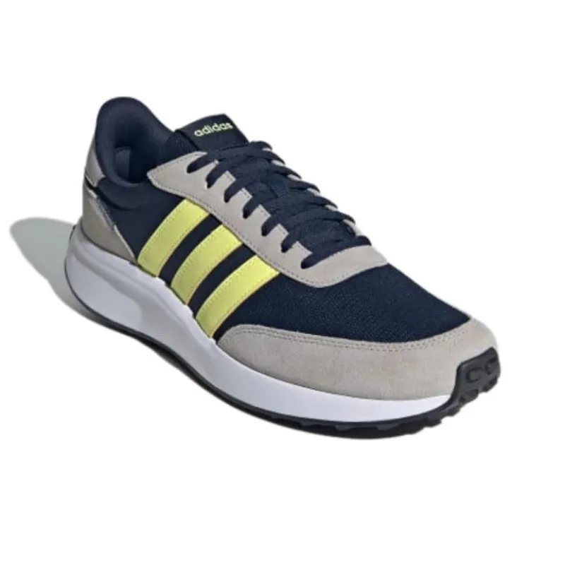 Adidas RUN 70s Anti Slip Wear Resistant Low Top Casual Running Shoes Men's Black-3