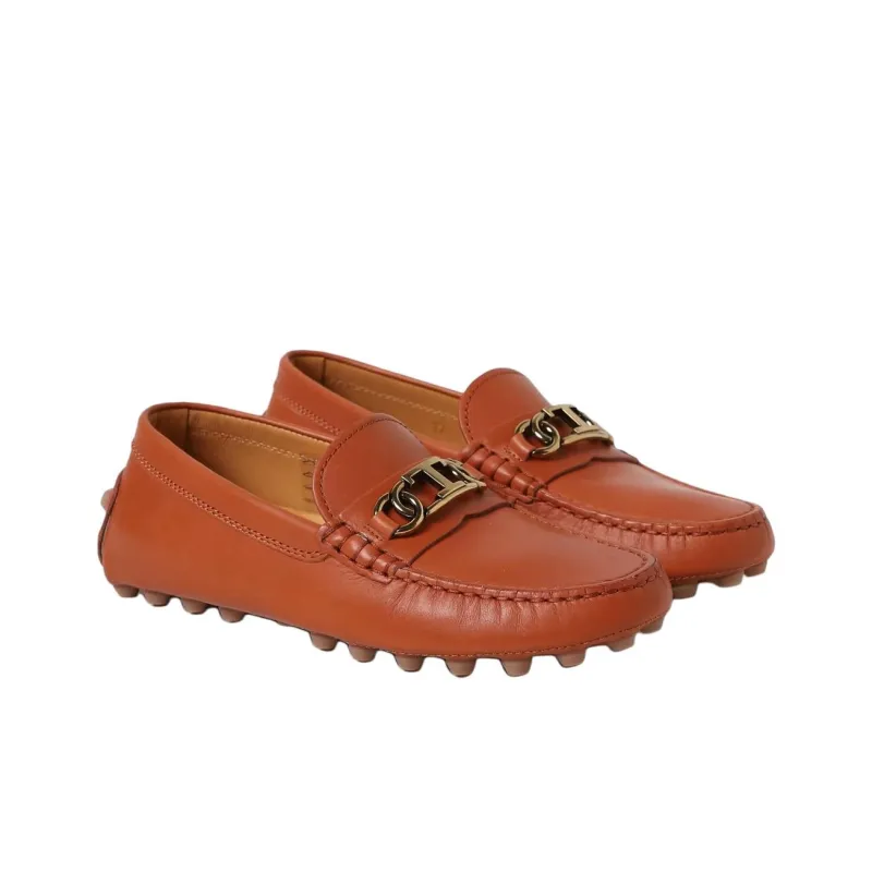 TOD'S Gommino Logo Plaque Slip On Loafers Women's-2