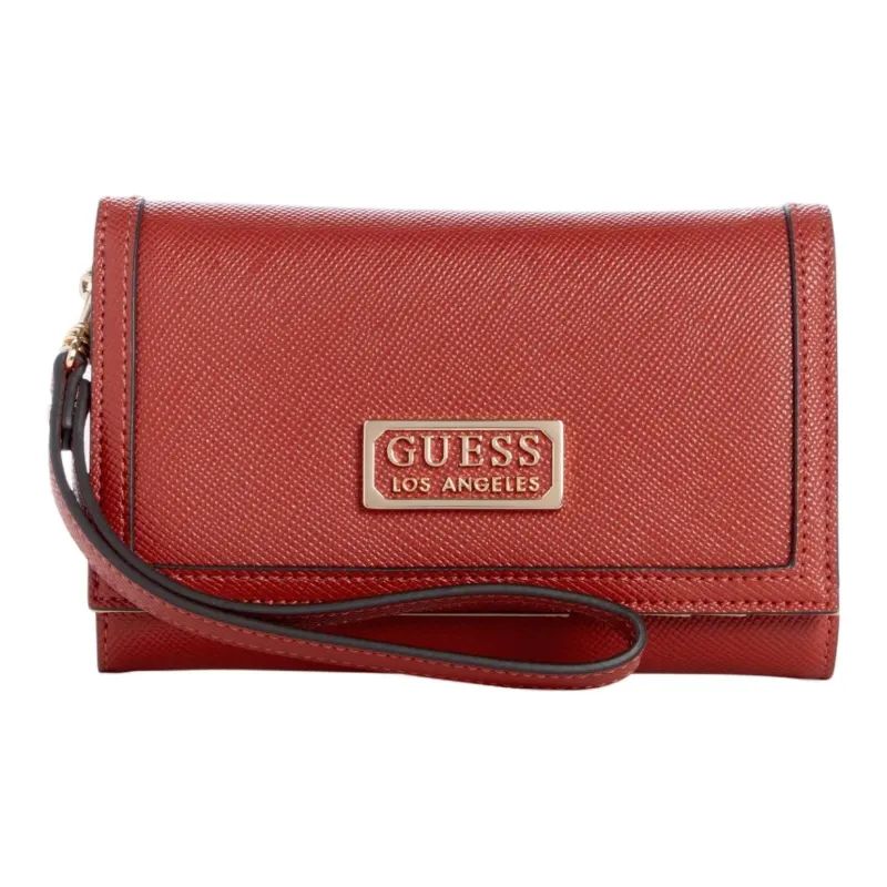 GUESS Artificial Leather Wallet Women's Red-0