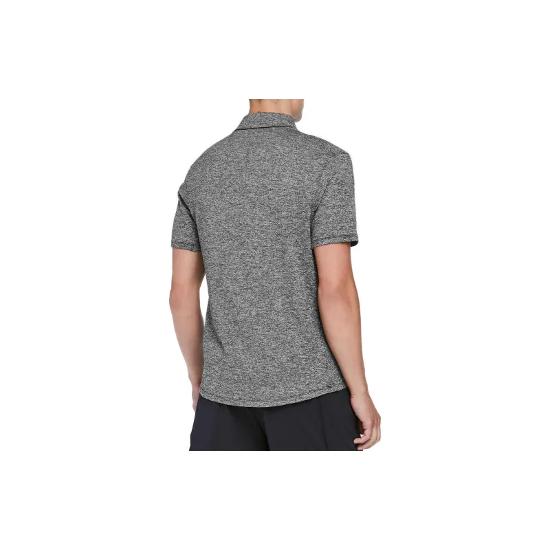 Lululemon Drysense Polo Shirt Men's Black Gray-3