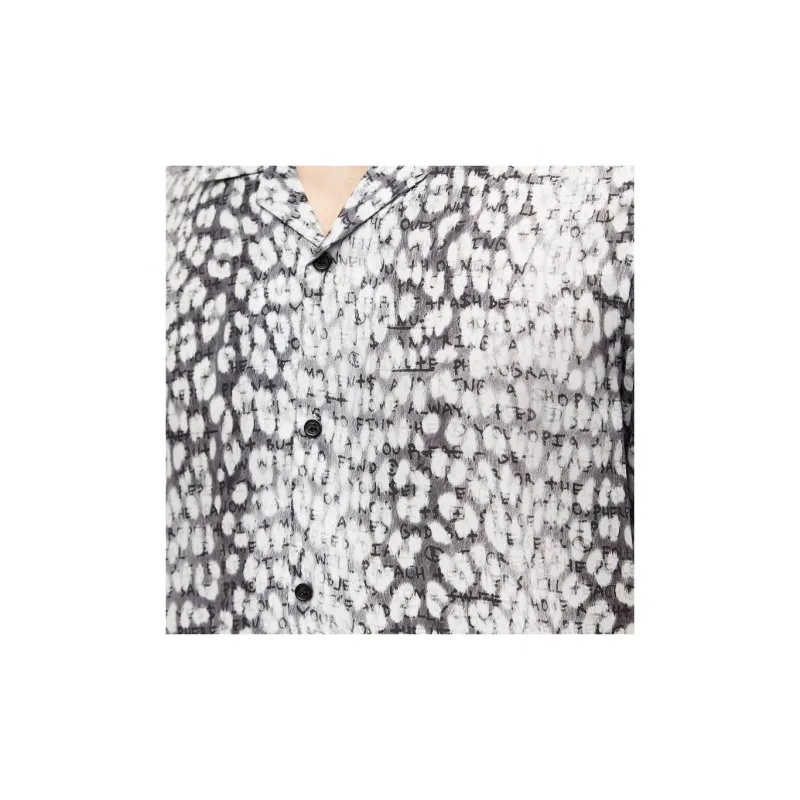 Ksubi Whitenoise Kash Leopard-print Cotton Shirt-1