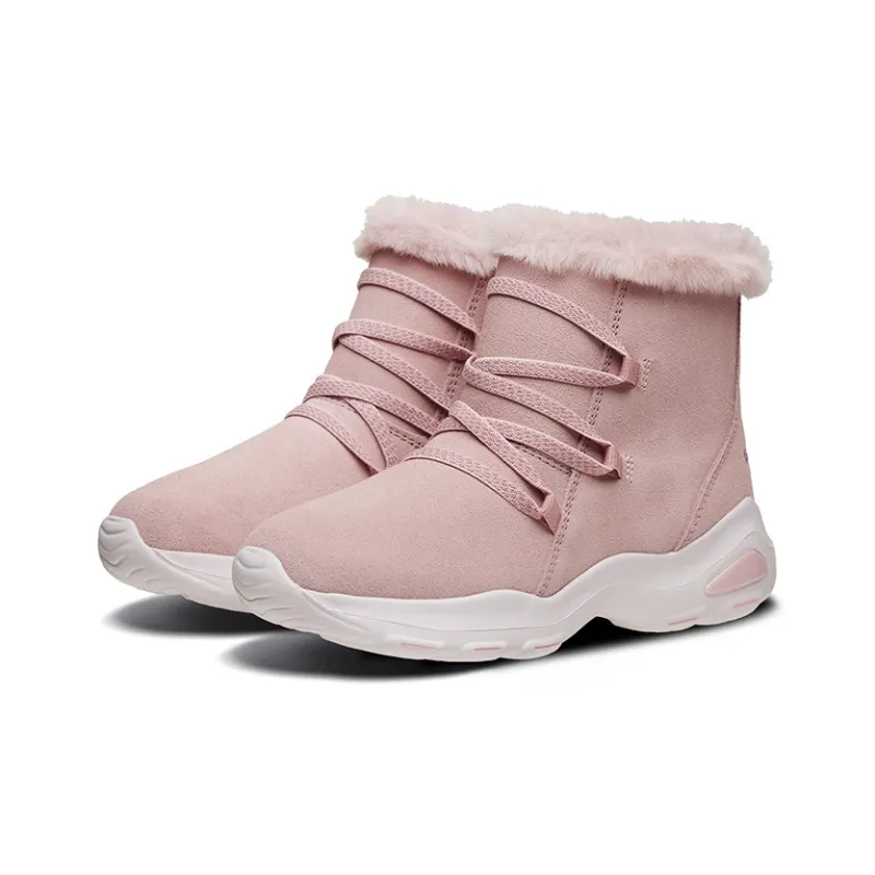 Skechers D'LITES Series Warm Crew Kids' Boots Pink Teenagers-3