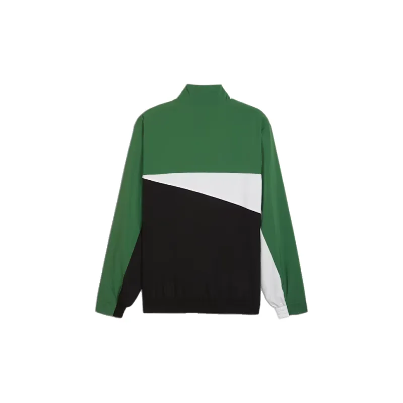 PUMA Borussia Mönchengladbach FW24 Jackets Coats Men's Black White Green-1