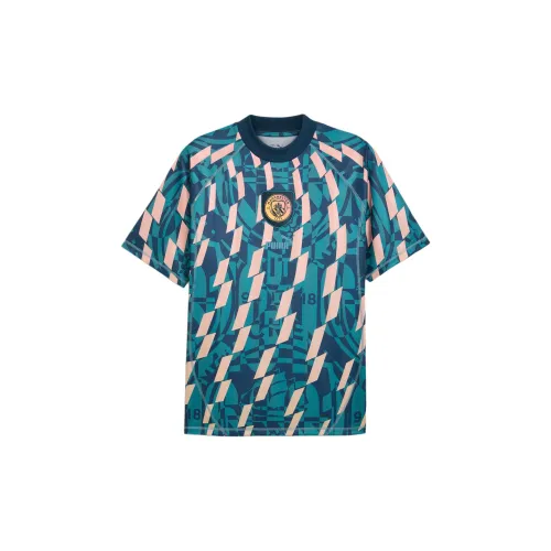 PUMA FTBL Soccer Jerseys Men Ocean Blue / Turquoise / Surf Blue