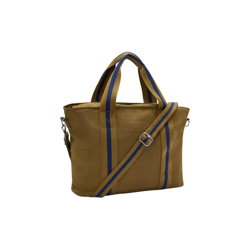 Kipling Recycled Polyester Tote Bag, Shopping Bag, Shoulder Bag, Handbag Large Size Unisex Dry Laurel Tree Color-2