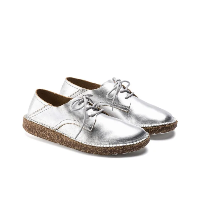 Birkenstock Casual Single Shoes Women's Silver-3