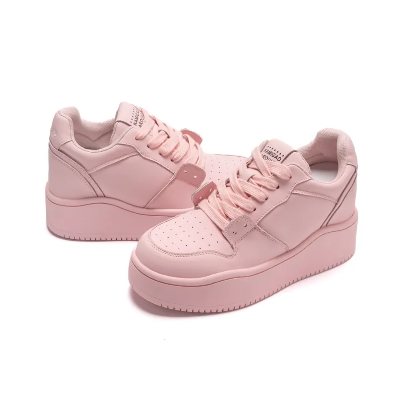 KODI Anti Slip And Wear Resistant Height Increasing Low Top Skateboard Shoes Women's-23