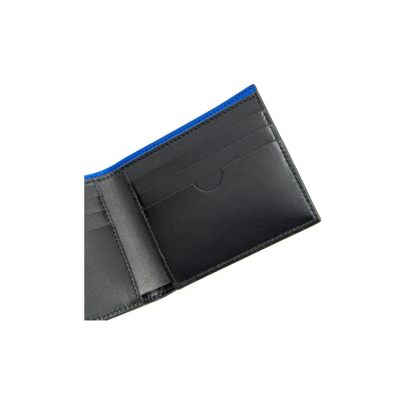 OFF WHITE Jitney Bi Fold Wallet Black-3