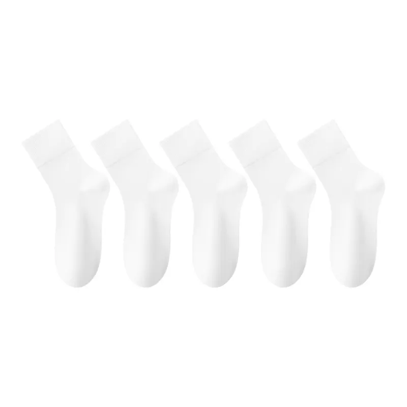 MIIOW Mid Calf Socks Women's 5 Pack-9