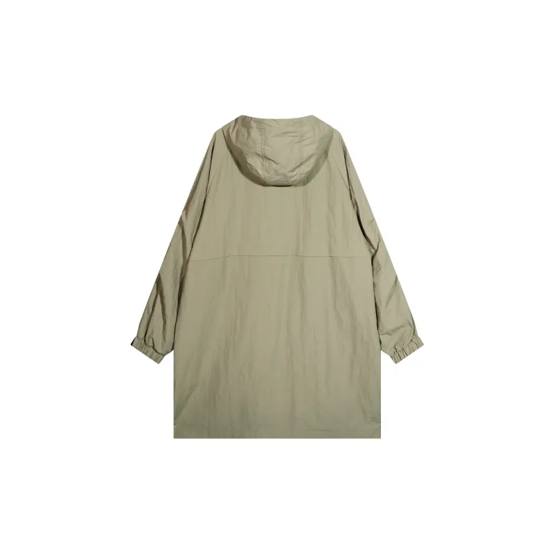 HEA Trench Coat Unisex Light Green-1