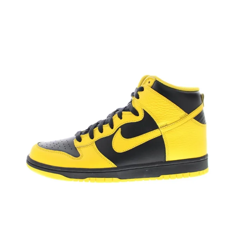 Nike Dunk High Black Varsity Maize 2012-0