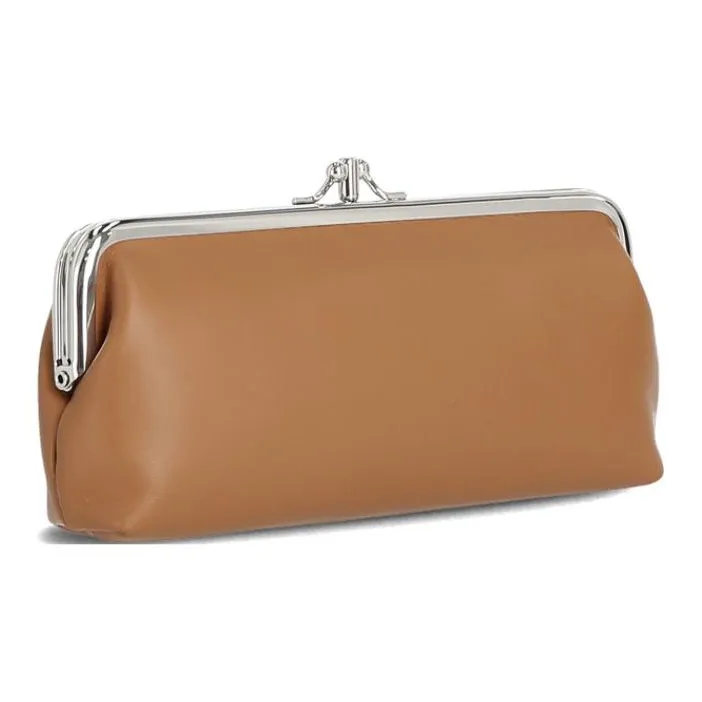 Vivienne Westwood Lambskin Wallet Women's Brown-4