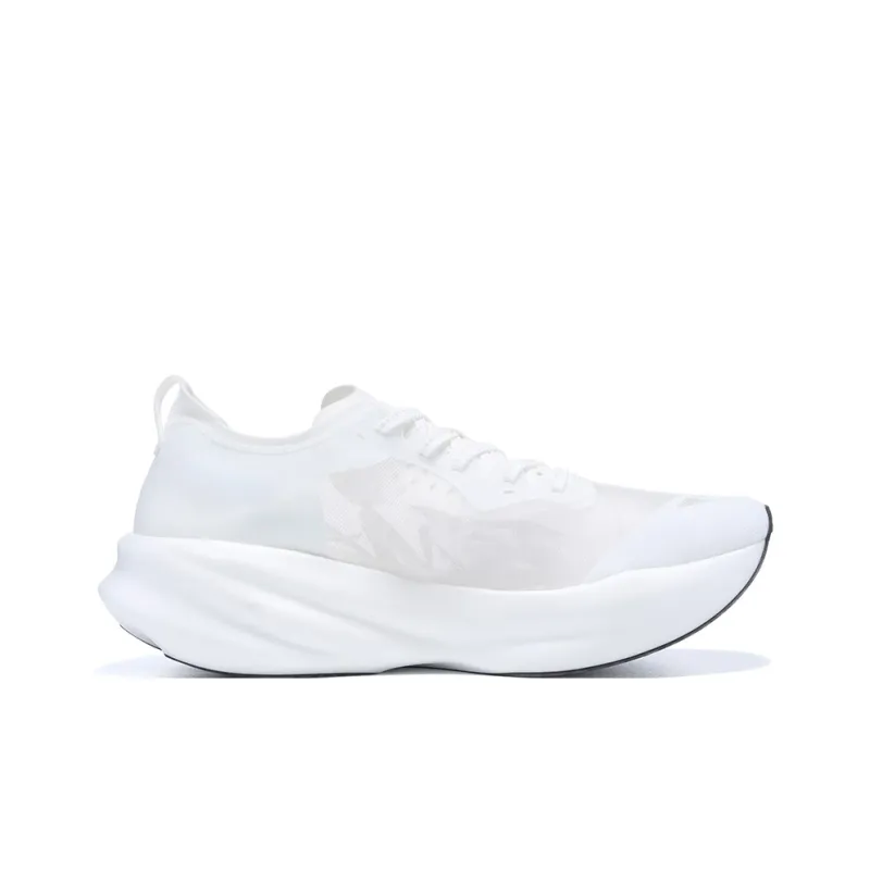 BMAI Cushioning Coverage Support Wear-Resistant Mid-Top Running Shoes Unisex Heroic White-1
