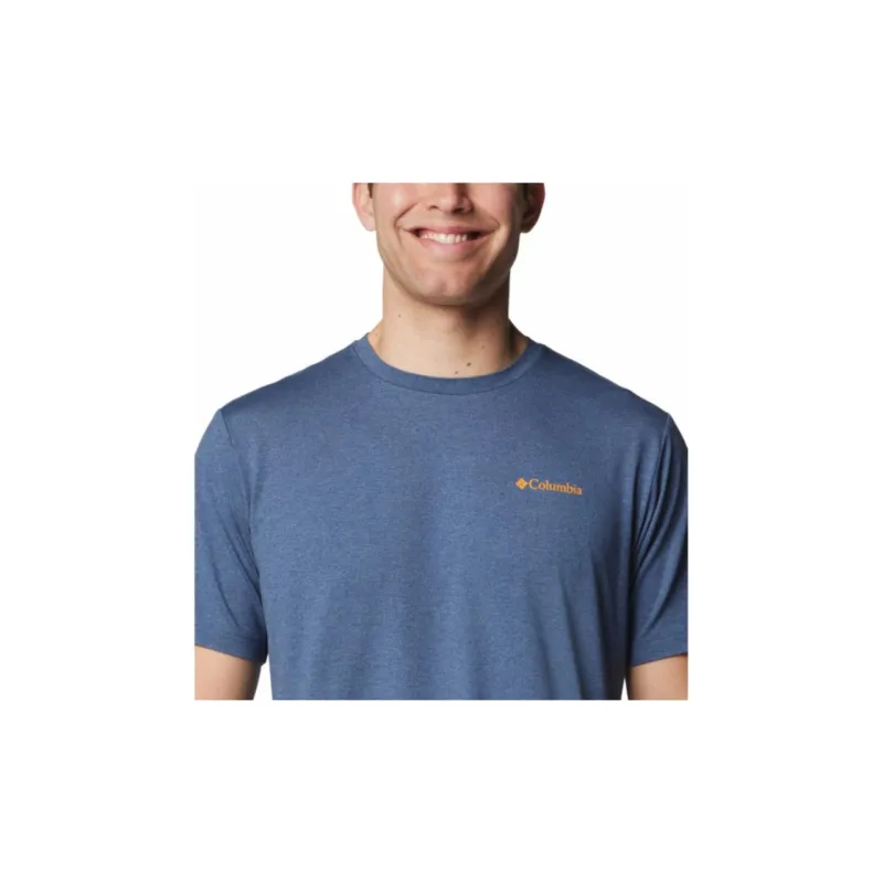 Columbia Kwick Hike T-Shirt Men's Blue-2