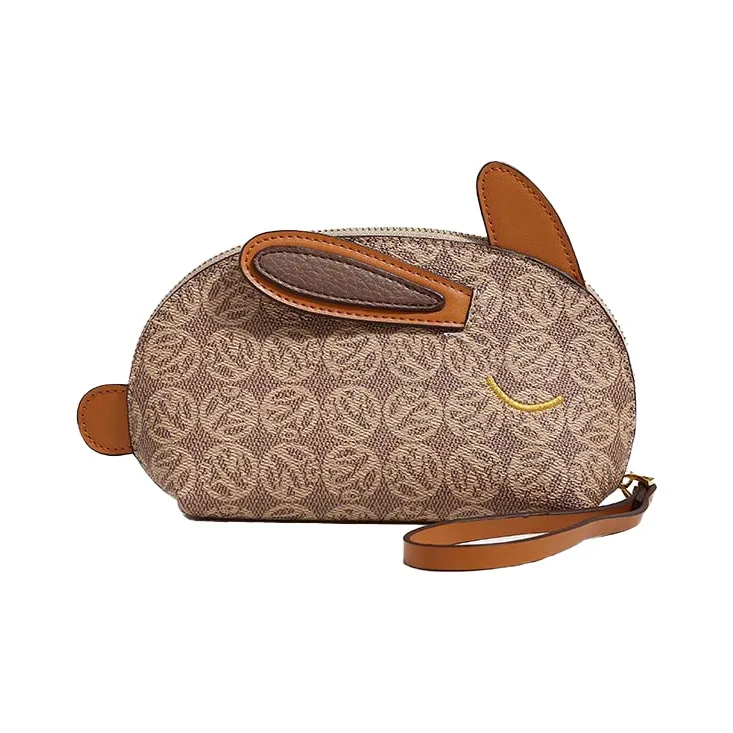 ZAVC PU Clutch Women's Black/White/Dreamy Brown/Beige Apricot-9