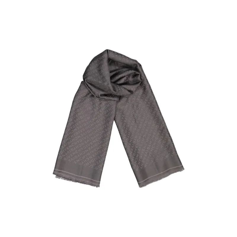 Givenchy Monogram Frayed Edge Scarf-1