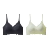 2 Pack (Plain Black+Bubble Green)